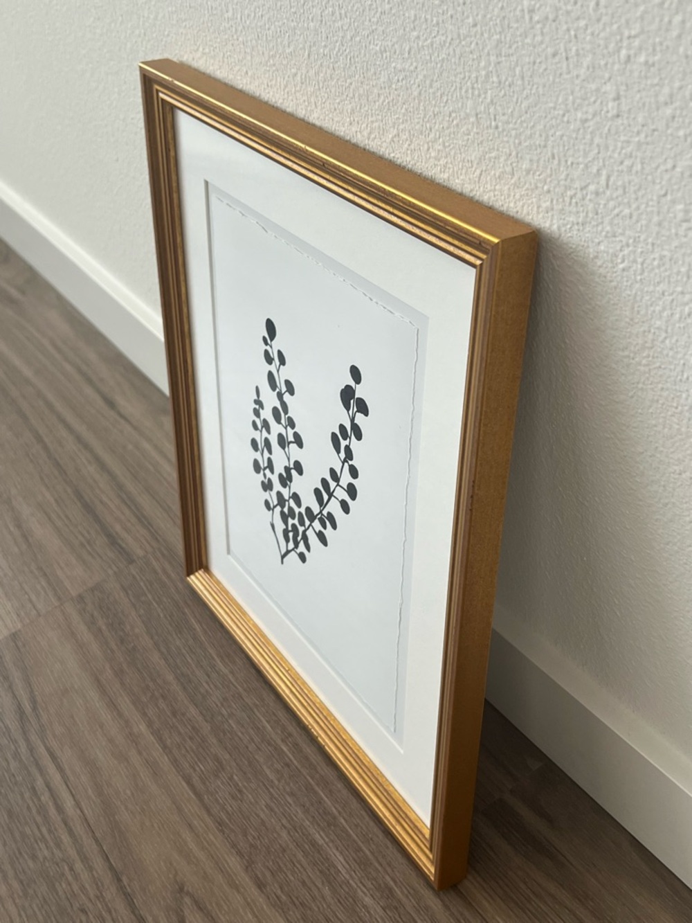 Antique gold classic art frame